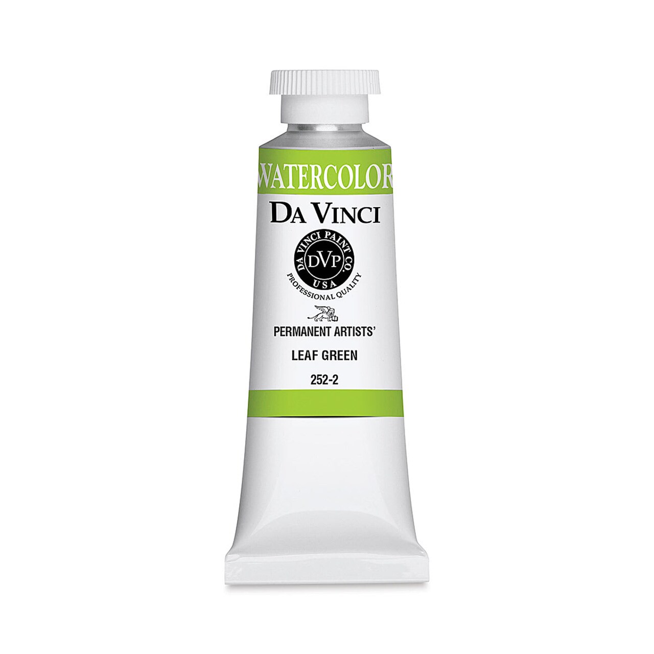 Da Vinci Artists' Permanent Watercolor - Leaf Green, 37 ml tube